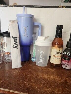 Javvy Ombre Blue Tumbler Bundle